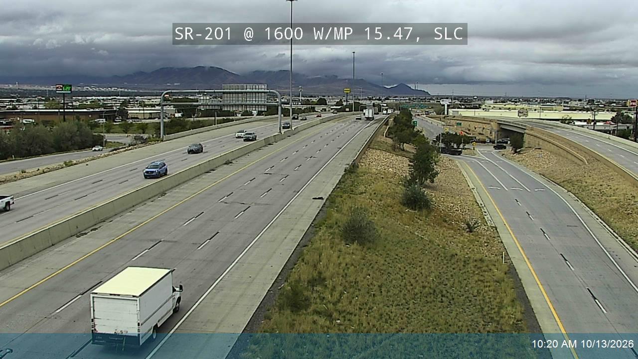 SR-201 @ 1600 W / MP 15.47, SLC live camera view