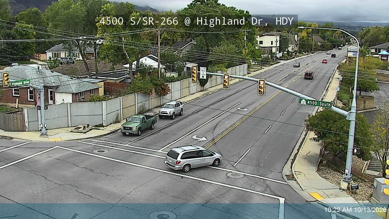 4500 S / SR-266 @ Highland Dr, HDY live camera view