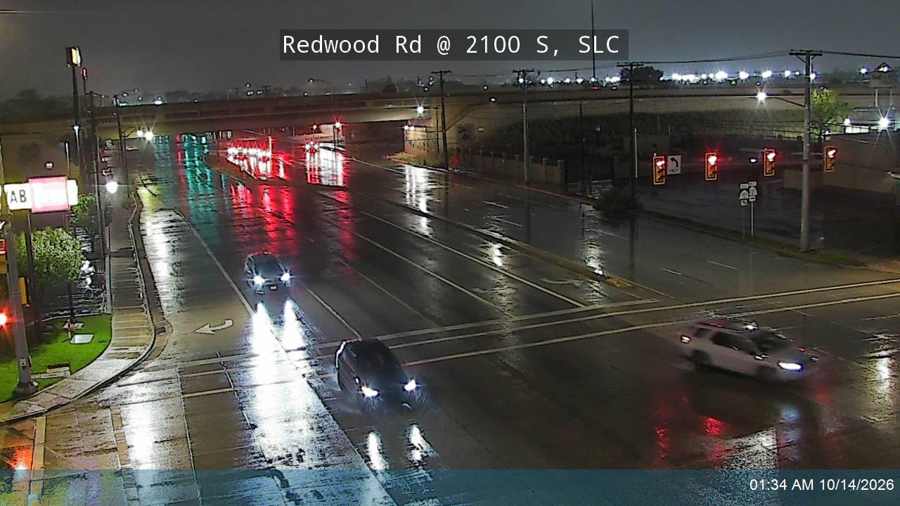 Redwood Rd / SR-68 @ 2100 S, SLC live camera view