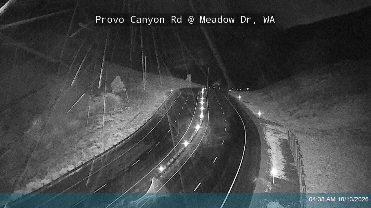 Provo Canyon Rd / US-189 @ Meadow Dr / MP 16.25, WA live camera view