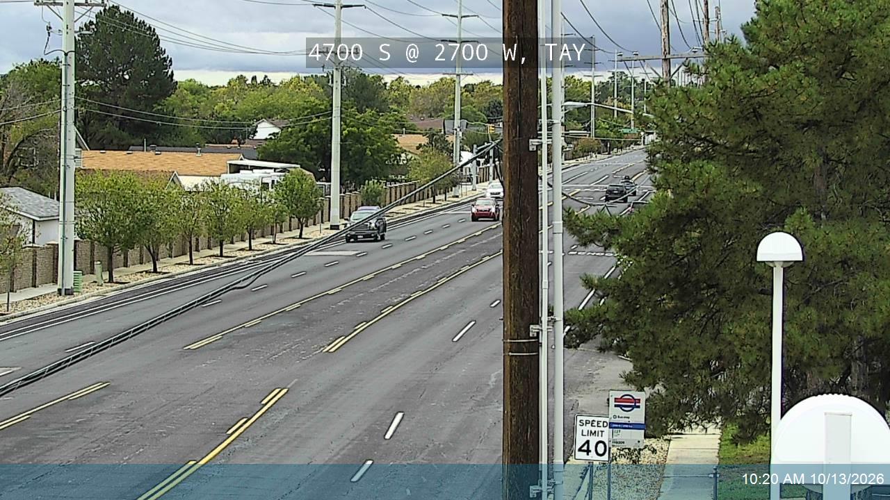 4700 S @ 2700 W, TAY live camera view