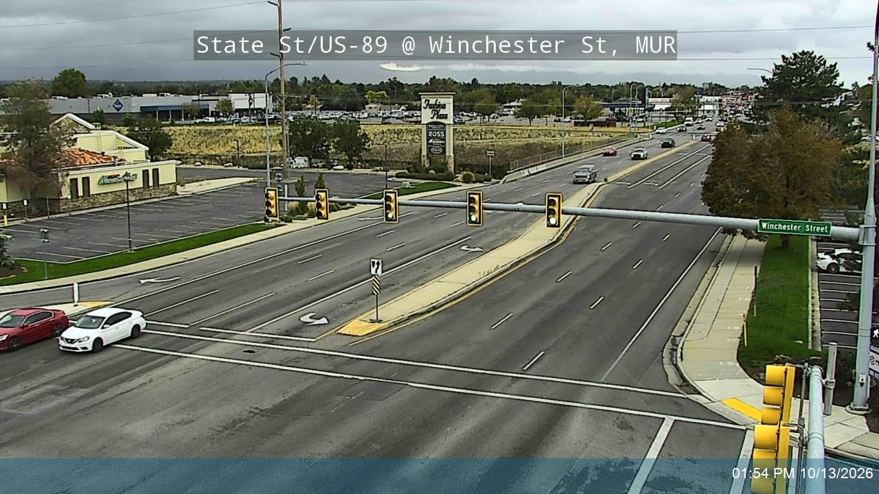 State St / US-89 @ Winchester St / 6400 S, MUR live camera view