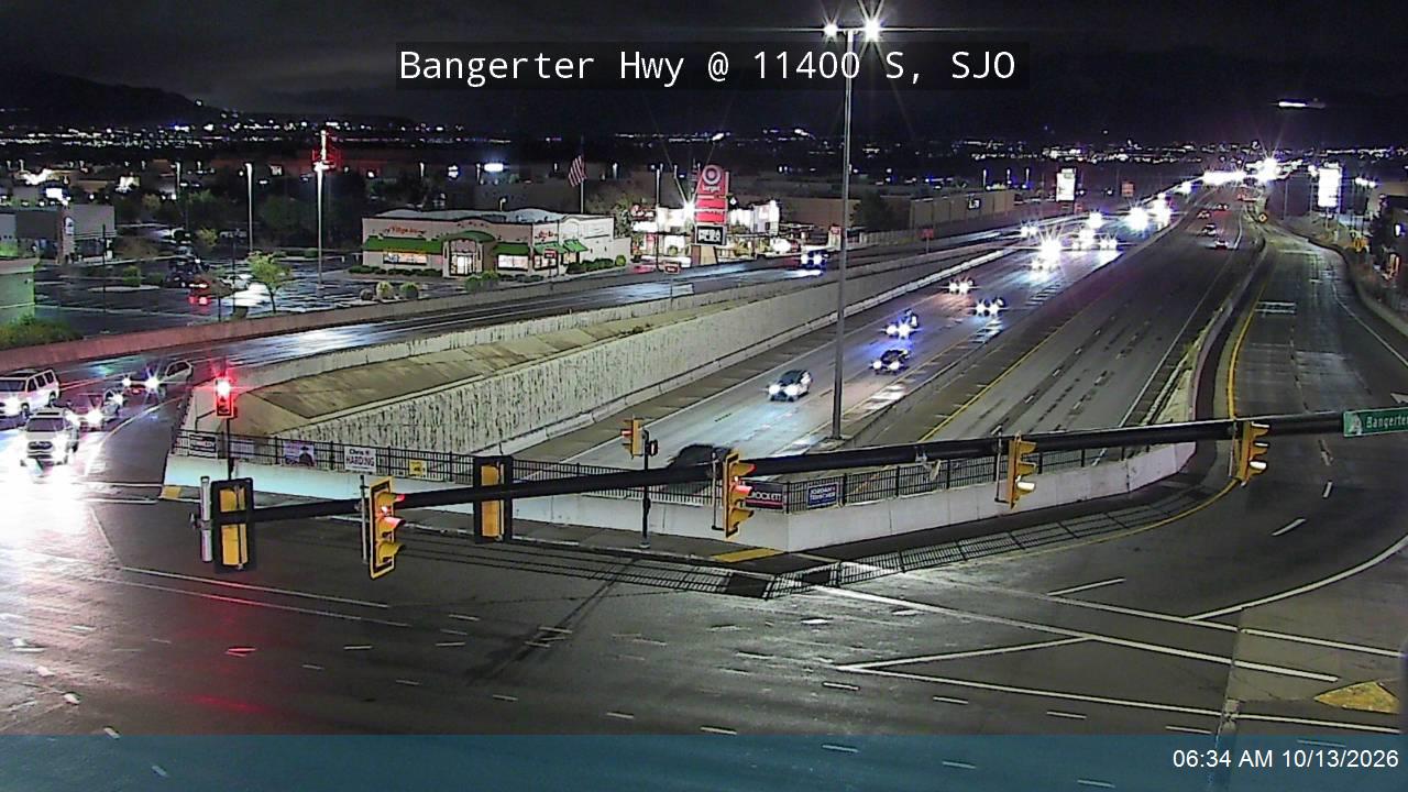 Bangerter Hwy / SR-154 @ 11400 S / SR-175, SJO live camera view