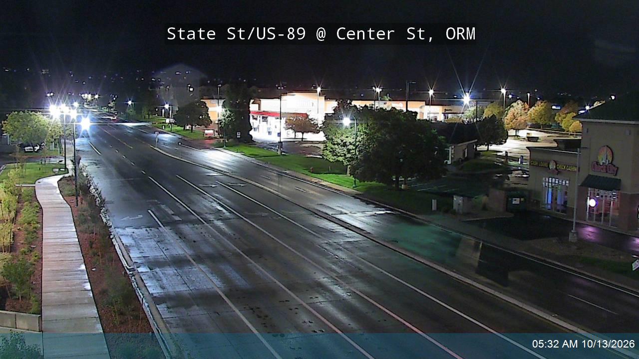 State St / US-89 @ Center St, ORM live camera view