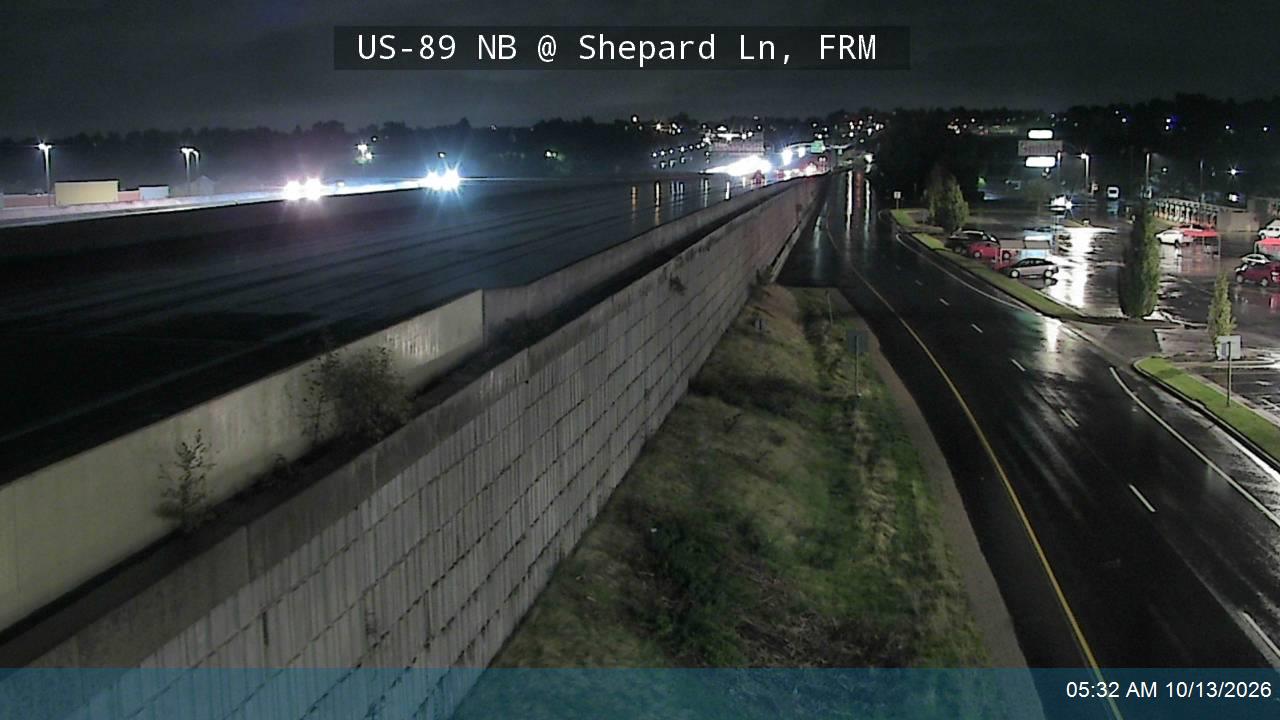 US-89 NB @ Shepard Ln, FRM live camera view