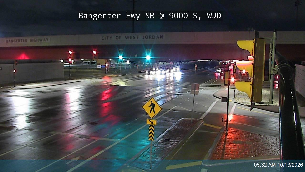 Bangerter Hwy / SR-154 SB @ 9000 S / SR-209, WJD live camera view
