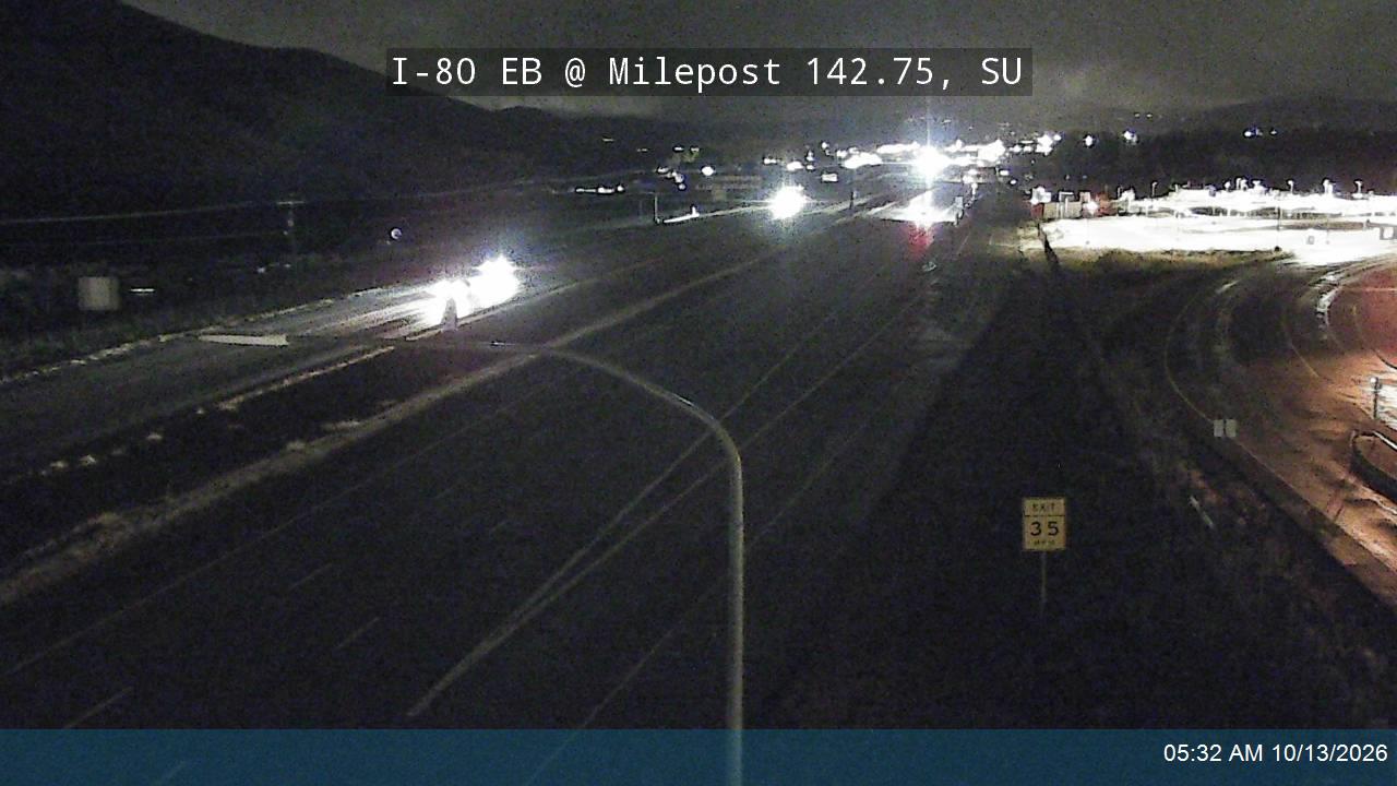 I-80 EB @ View Area / MP 142.75, SU live camera view