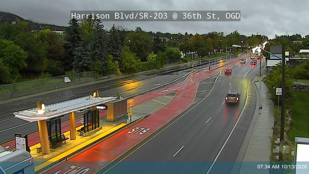 Harrison Blvd / Wildcat Way / SR-203 @ 36th St, OGD live camera view