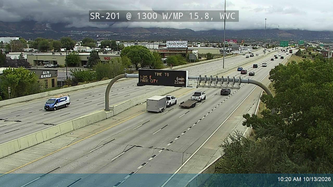 SR-201 @ 1300 W / MP 15.8, WVC live camera view