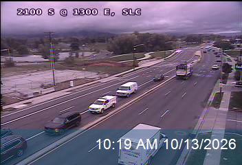 2100 S @ 1300 E, SLC live camera view