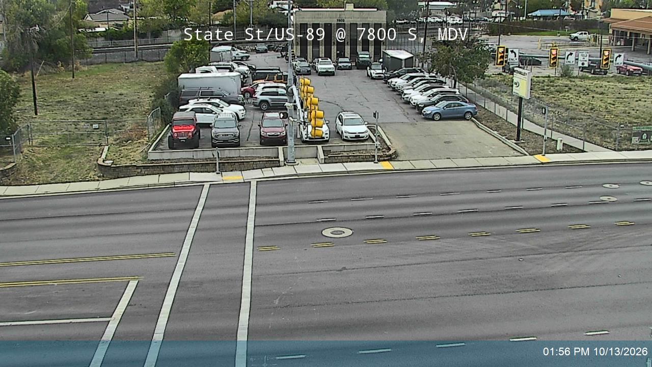 State St / US-89 @ 7800 S, MDV live camera view