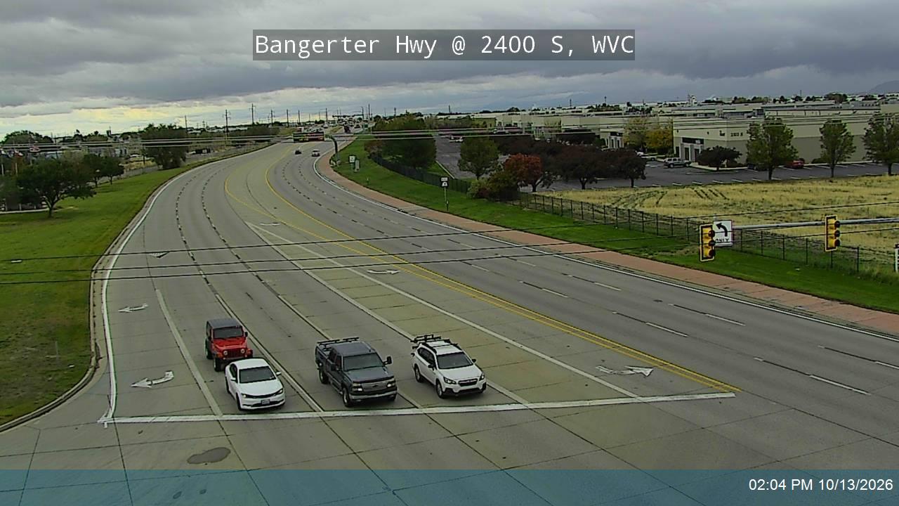 Bangerter Hwy / SR-154 @ 2400 S / Lake Park Blvd, WVC live camera view