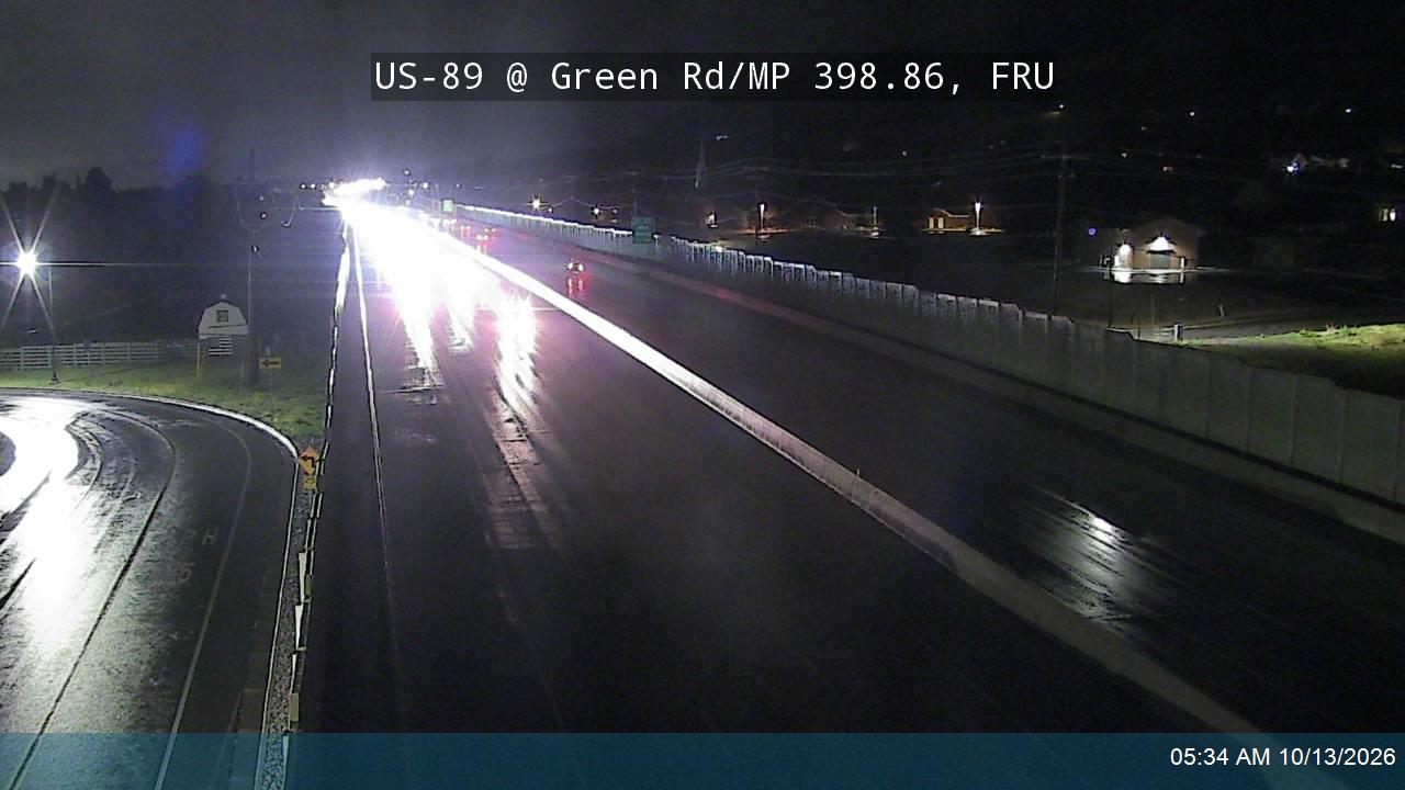 US-89 @ Green Rd / MP 398.86, FRU live camera view