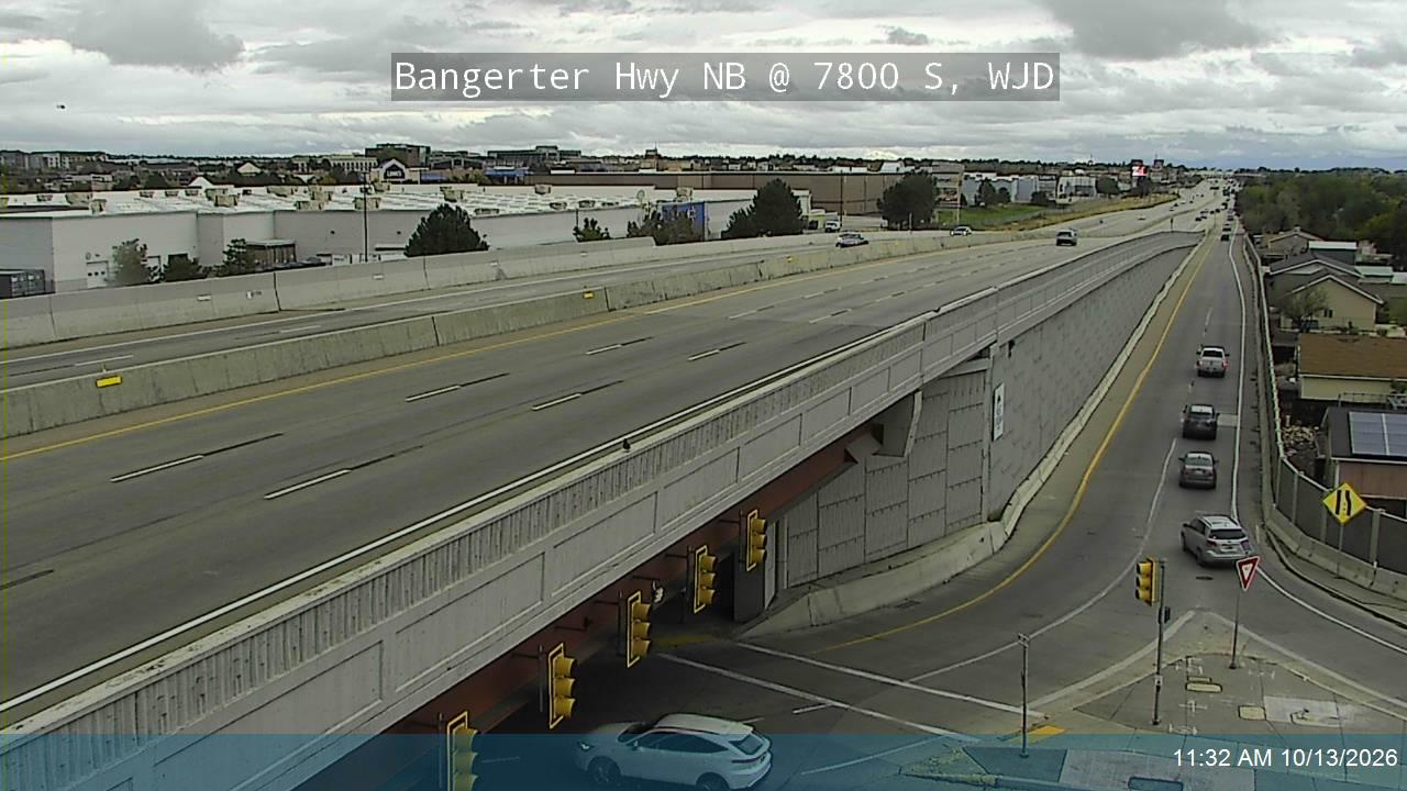 Bangerter Hwy / SR-154 @ 7800 S / SR-48 SE, WJD live camera view