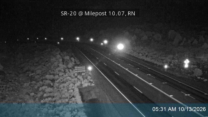 SR-20 @ Milepost 10.02, RN live camera view