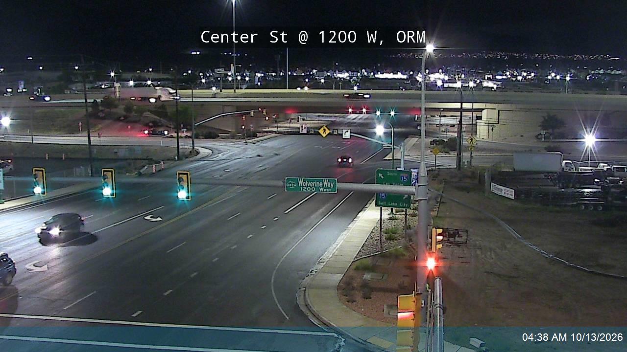 Center St @ 1200 W, ORM live camera view