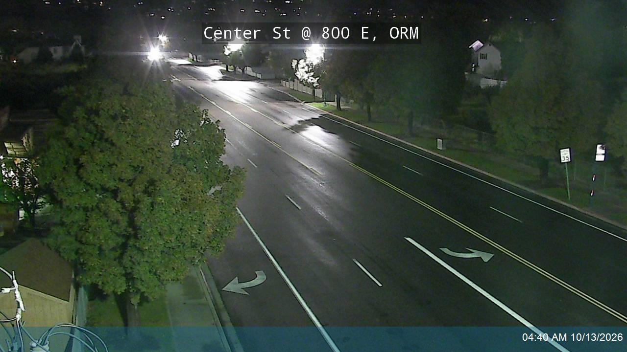 Center St @ 800 E, ORM live camera view