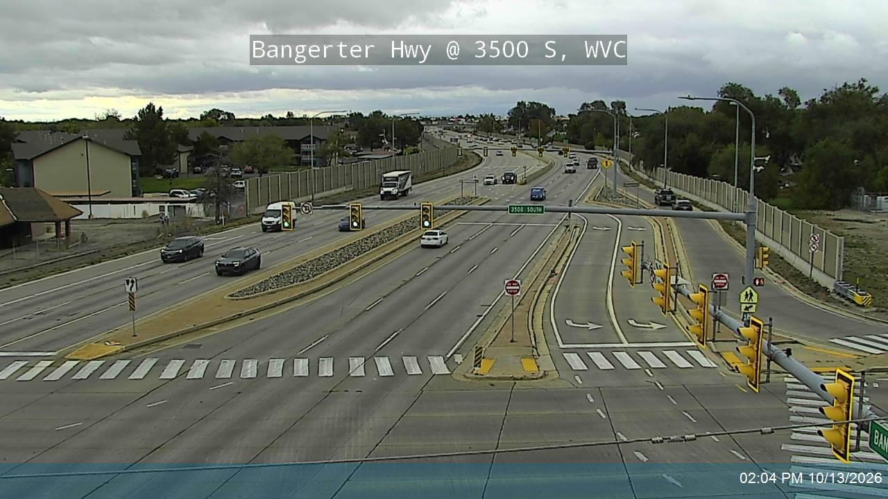Bangerter Hwy / SR-154 @ 3500 S / SR-171, WVC live camera view