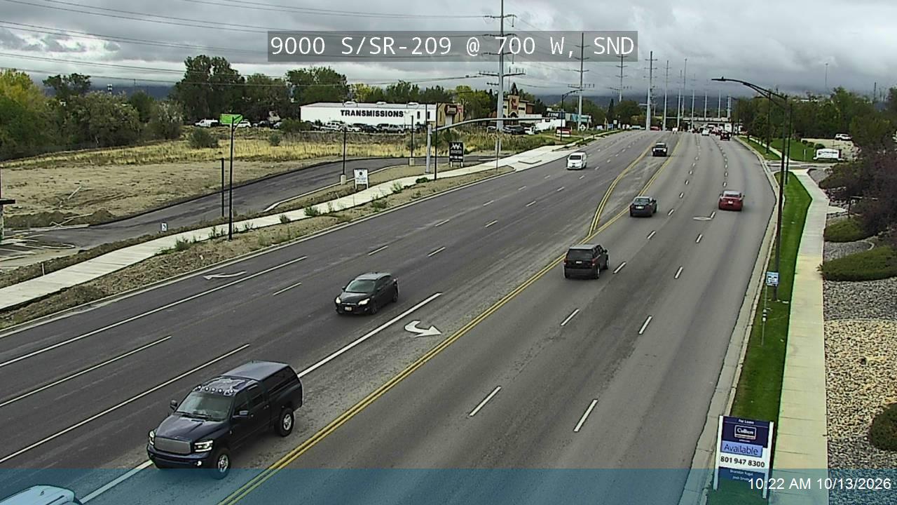 9000 S / SR-209 @ 700 W, SND live camera view