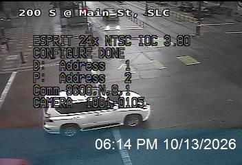 200 S @ Main St, SLC live camera view