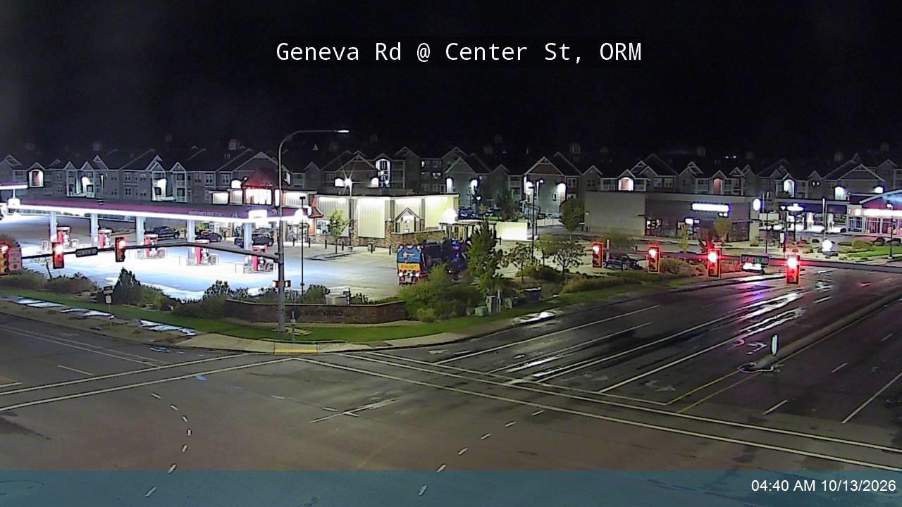 Geneva Rd / SR-114 @ Center St, ORM live camera view