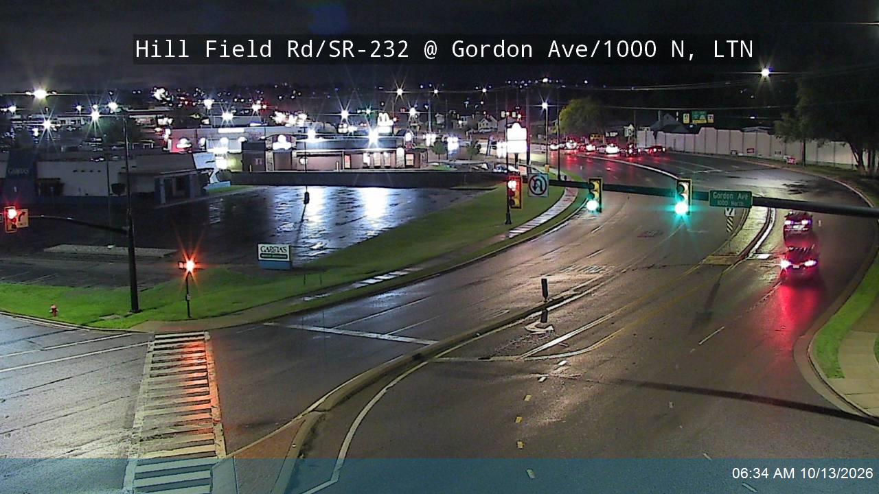 Hill Field Rd / SR-232 @ Gordon Ave / 1000 N, LTN live camera view