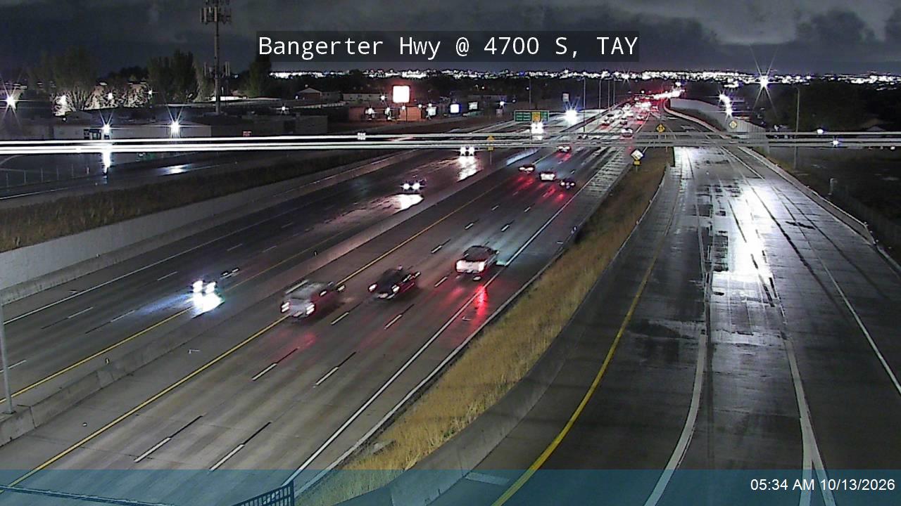 Bangerter Hwy / SR-154 @ 4700 S, TAY live camera view