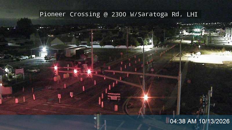 Pioneer Crossing / SR-145 @ 2300 W / Saratoga Rd, LHI live camera view