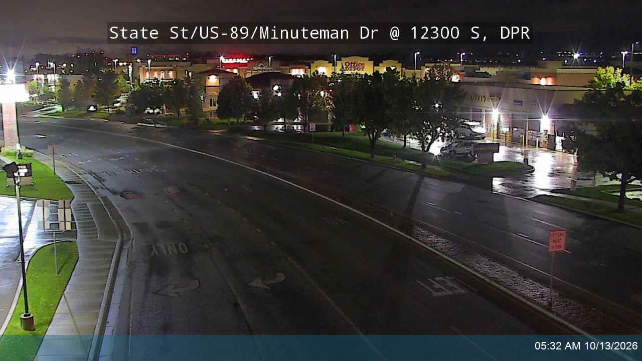 State St / US-89 / Minuteman Dr @ 12300 S / SR-71, DPR live camera view