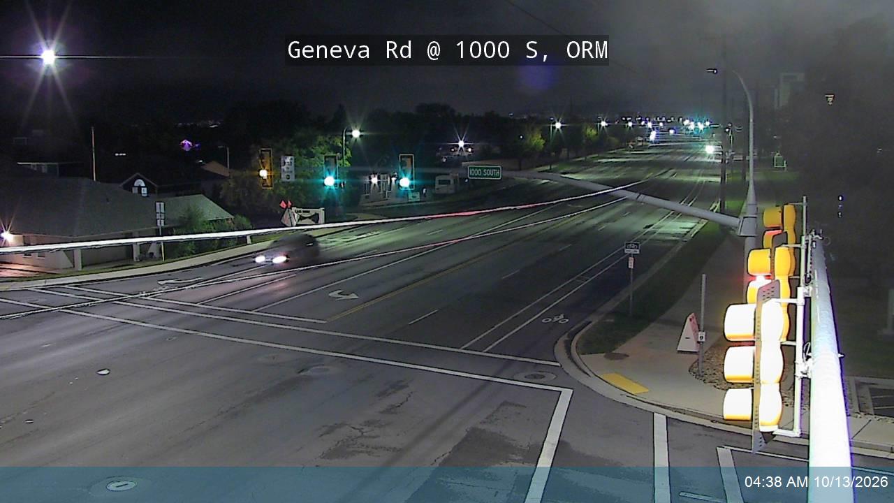 Geneva Rd / SR-114 @ 1000 S, ORM live camera view