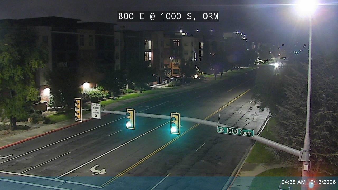 800 E @ 1000 S, ORM live camera view