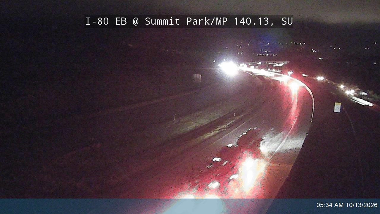 I-80 EB @ Summit Park / MP 140.13, SU live camera view