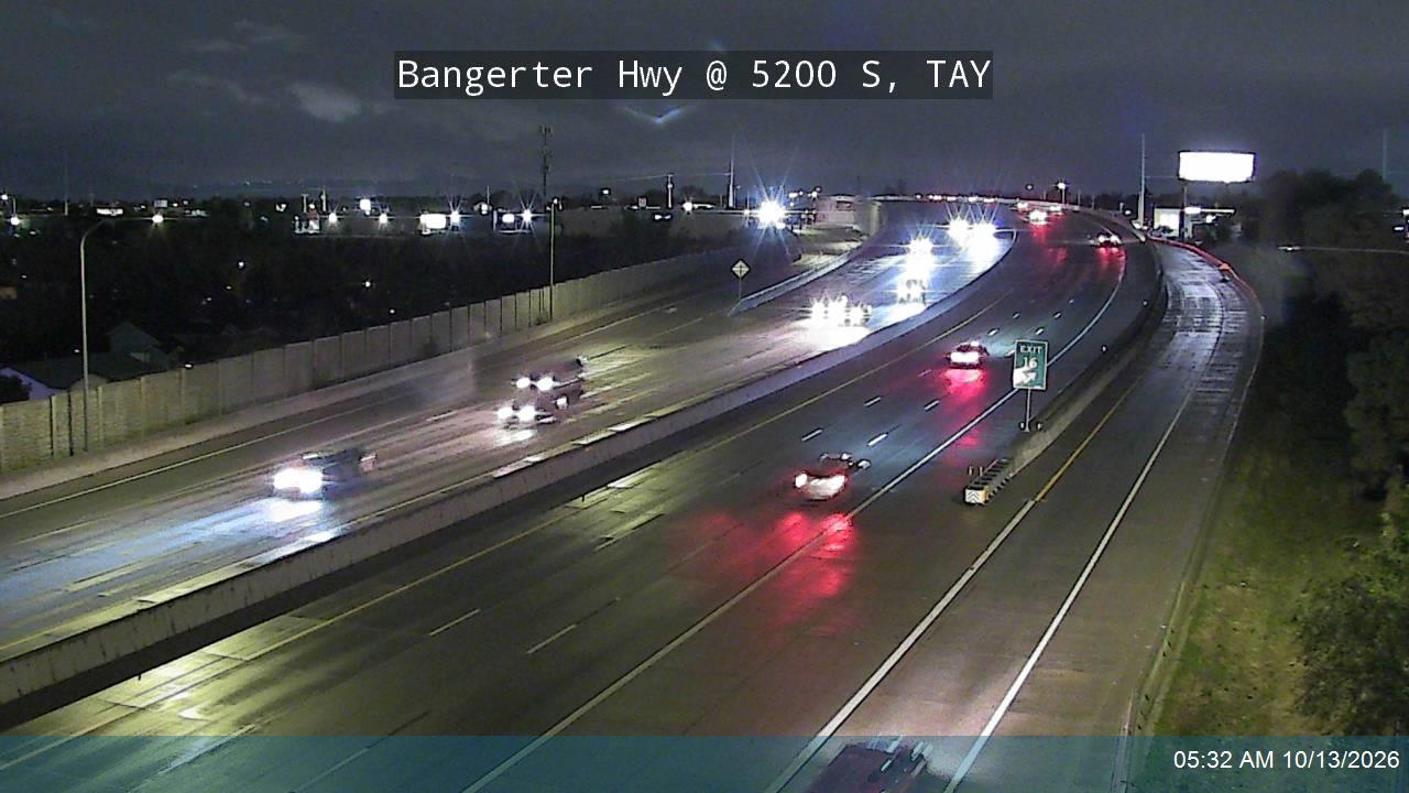 Bangerter Hwy / SR-154 @ 5200 S, TAY live camera view