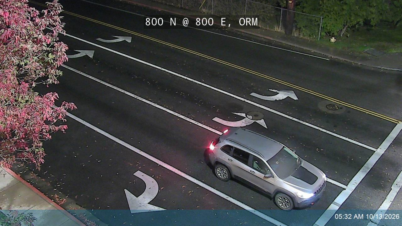 800 N / SR-52 @ 800 E, ORM live camera view