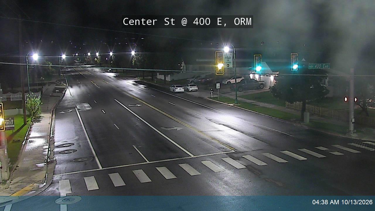 Center St @ 400 E / Tiger Way, ORM live camera view