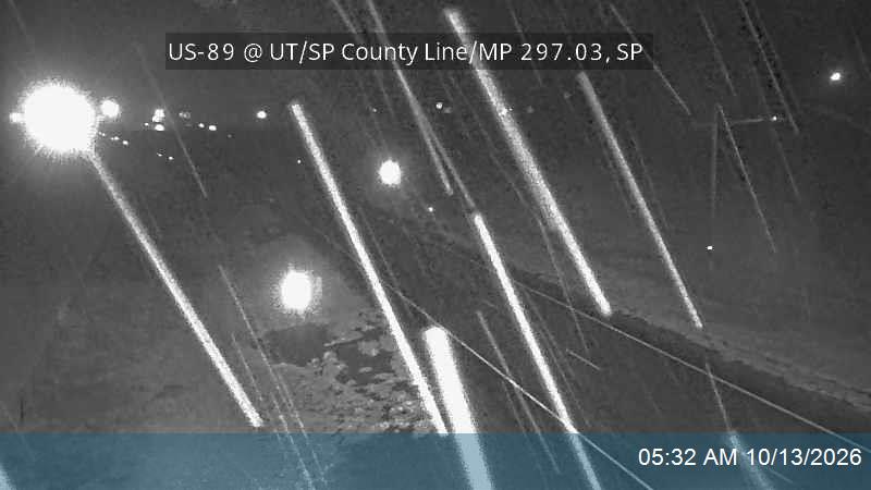 US-89 @ UT/SP County Line / MP 297.03, SP live camera view
