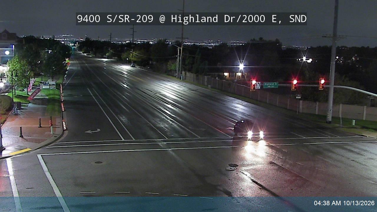 9400 S / SR-209 @ 2000 E / Highland Dr, SND live camera view