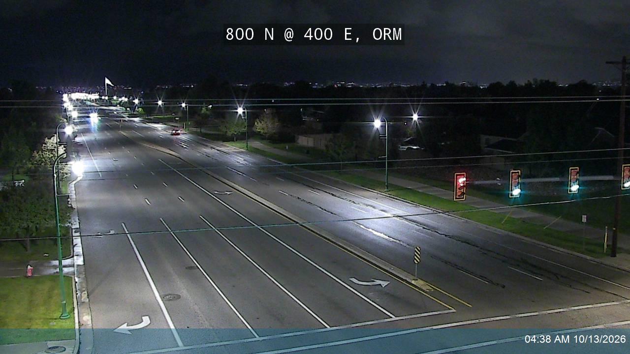 800 N / SR-52 @ 400 E, ORM live camera view
