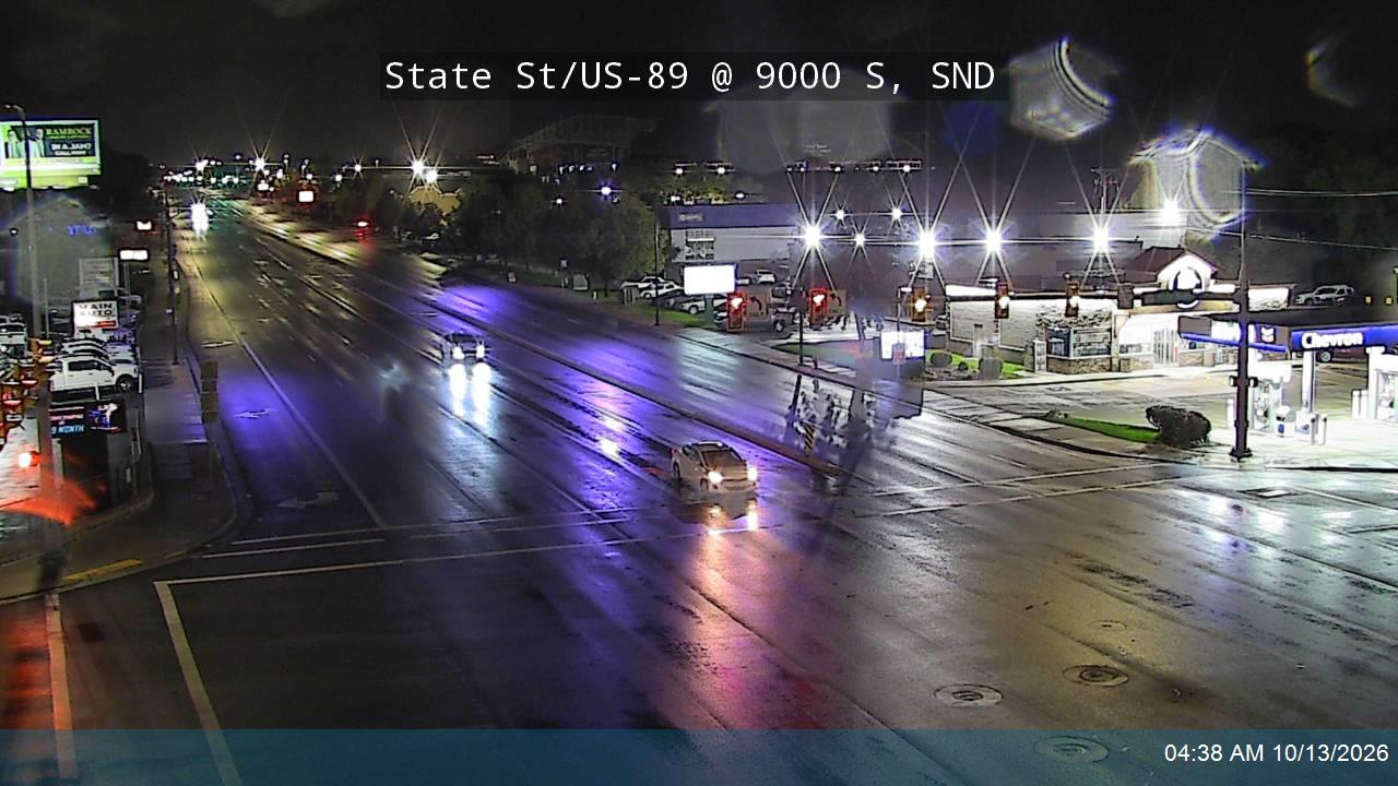 State St / US-89 @ 9000 S / SR-209, SND live camera view