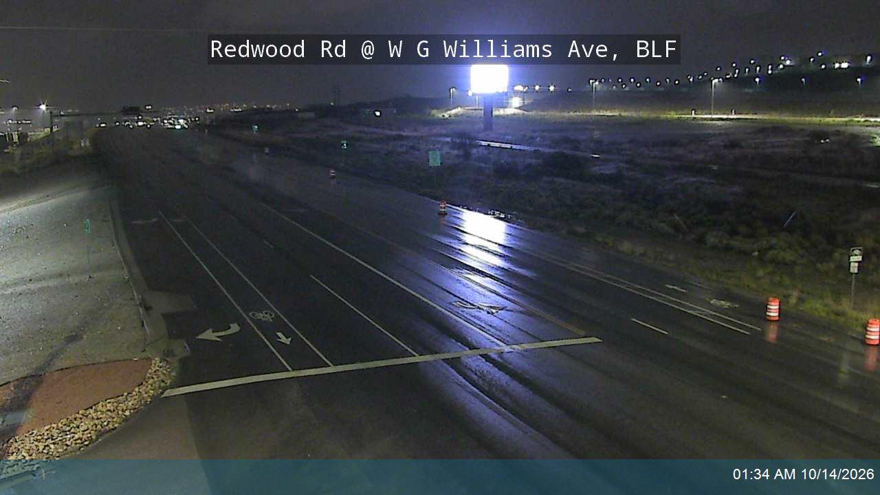 Redwood Rd / SR-68 @ W G Williams Ave, BLF live camera view