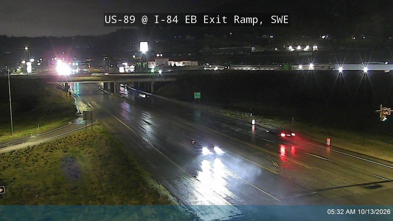 US-89 @ I-84 EB Exit Ramp, SWE live camera view