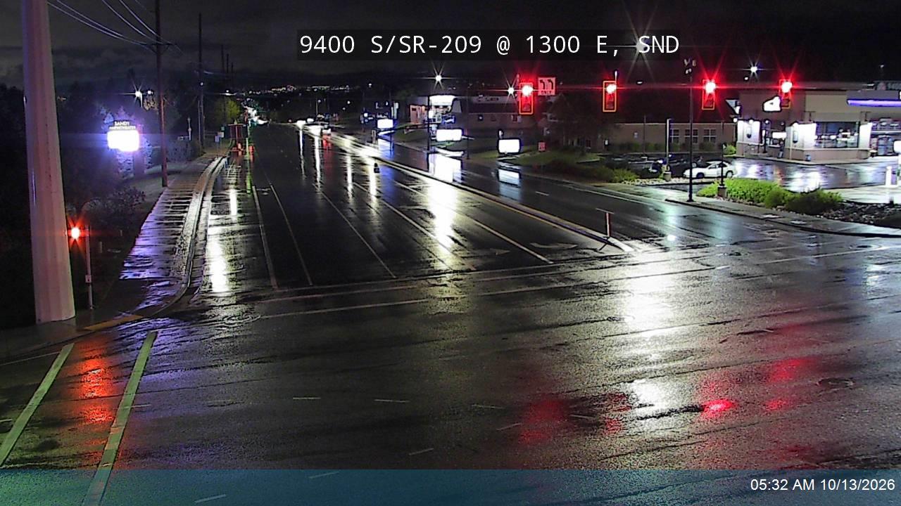 9400 S / SR-209 @ 1300 E, SND live camera view