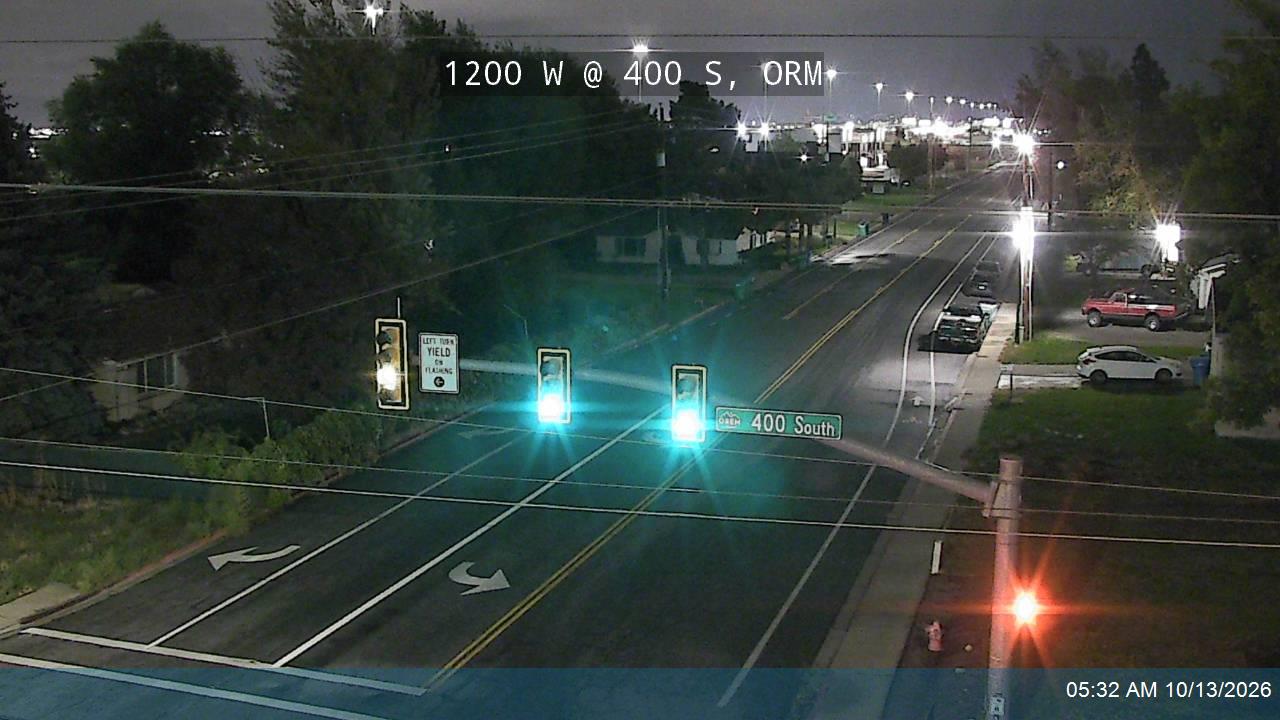 1200 W @ 400 S, ORM live camera view