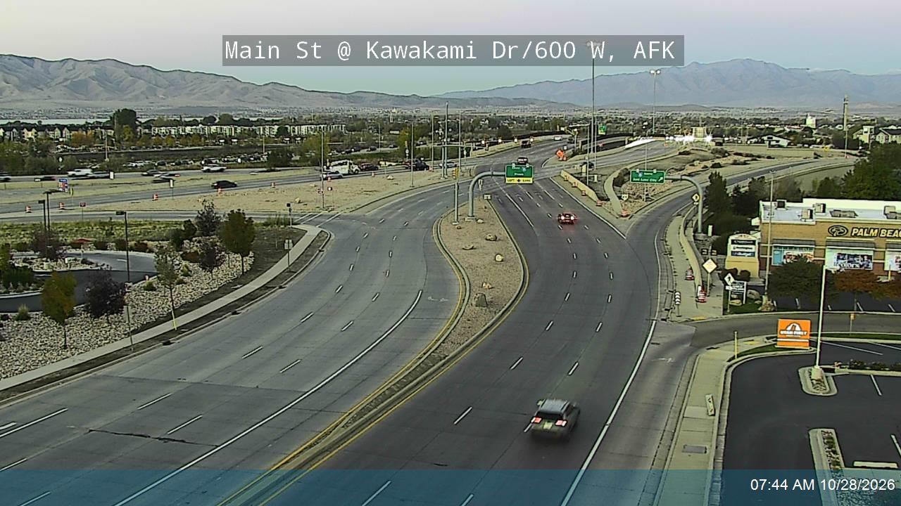 Main St / SR-145 @ Kawakami Dr / 600 W, AFK live camera view