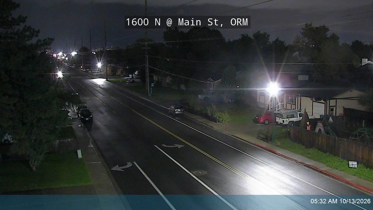 1600 N @ Main St, ORM live camera view