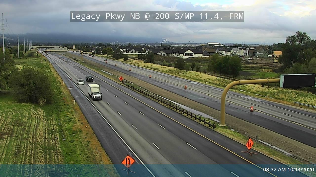 Legacy Pkwy / SR-67 NB @ 200 S / MP 11.4, FRM live camera view
