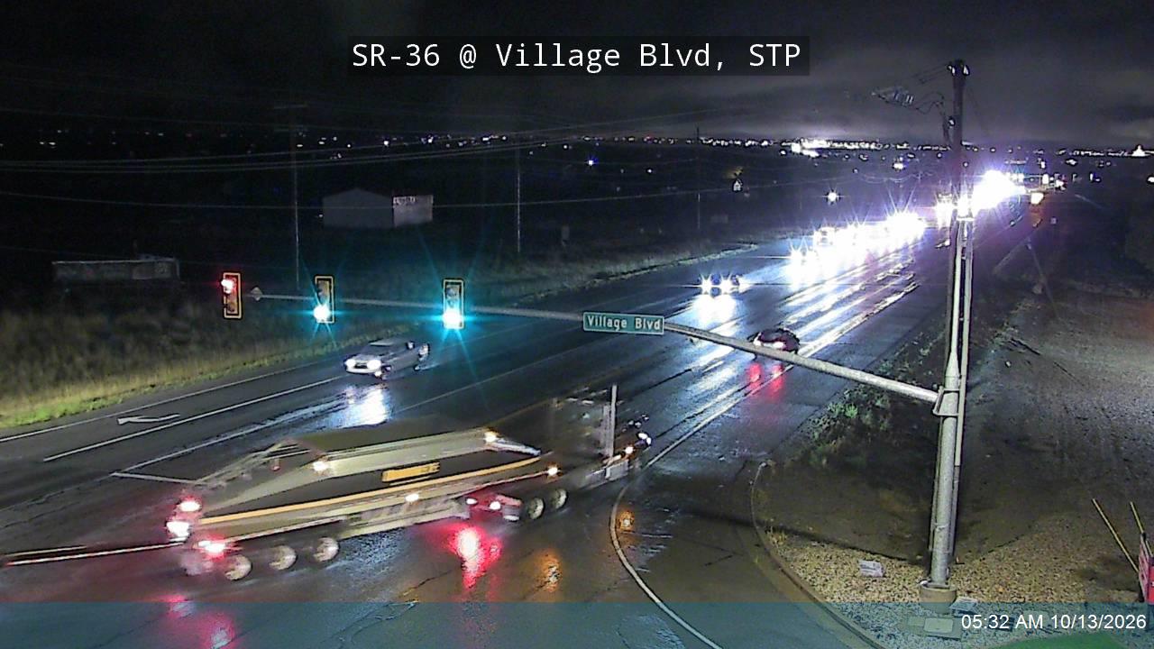 SR-36 @ Village Blvd, STP live camera view