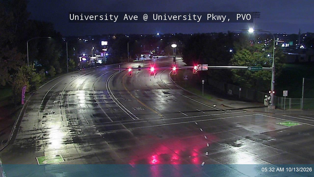 University Ave / US-189 @ University Pkwy / 1650 N / SR-265, PVO live camera view