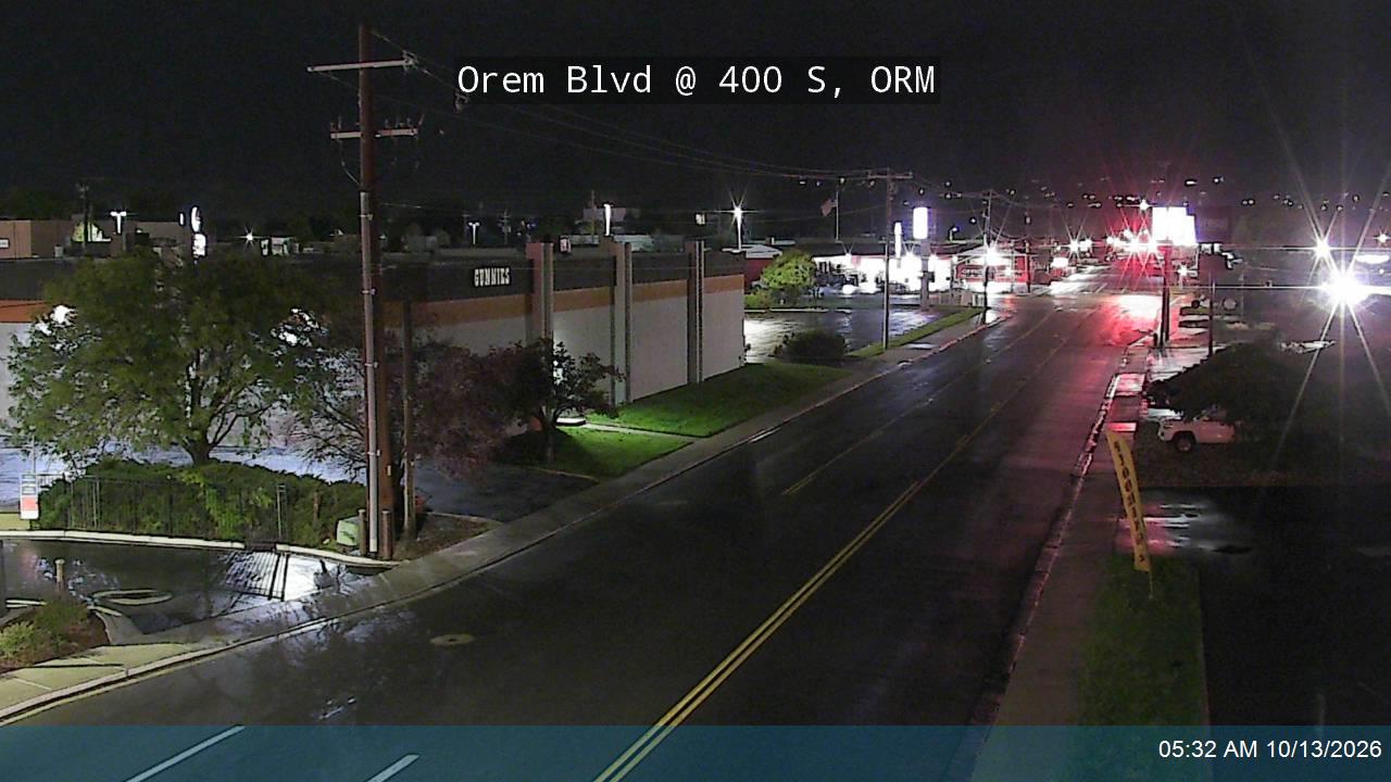 Orem Blvd @ 400 S, ORM live camera view