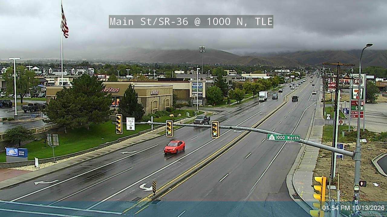 Main St / SR-36 @ 1000 N, TLE live camera view